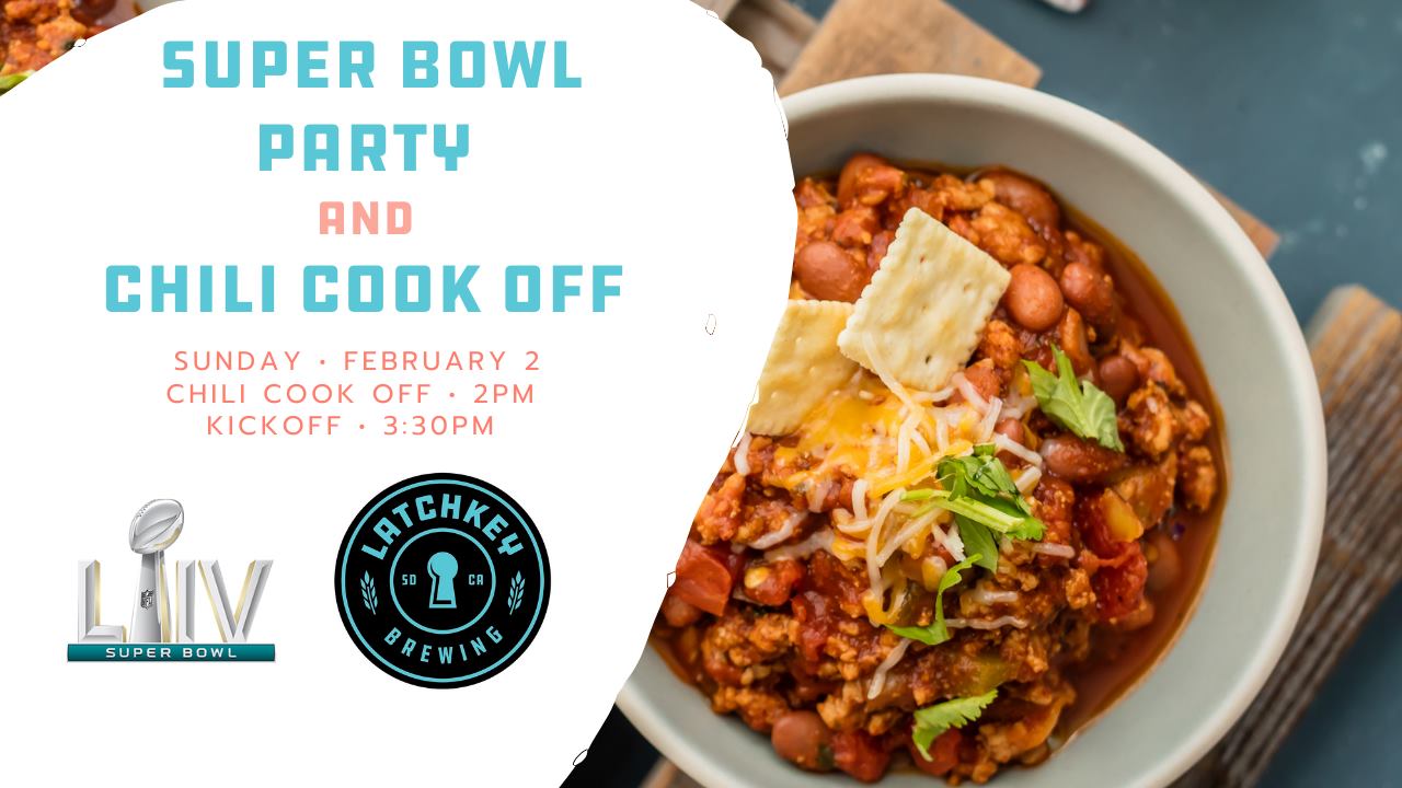 Latchkey Super Bowl Chili Cookoff